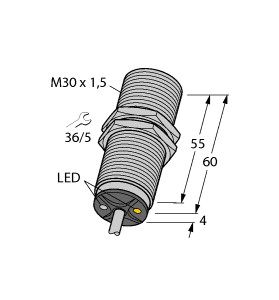电感式传感器 BI10U-M30-ADZ30X2图片