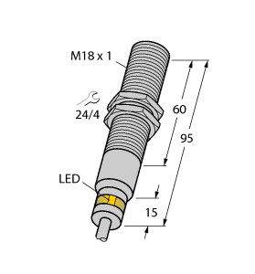 电感式传感器 BI5-EM18D-VP6X/S120图片