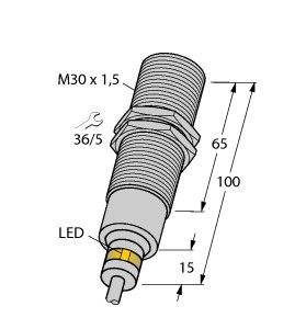 电感式传感器 BI10-EM30D-VP6X/S120图片