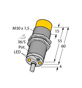 电感式传感器 DNI20U-M30-AP4X2图片