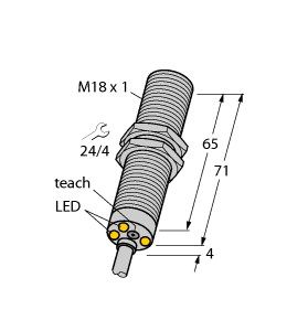 电感式传感器 DTBI5U-M18E-AP4X3图片