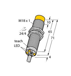 电感式传感器 DTNI12U-M18E-AP4X3图片