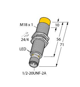 电感式传感器 NI12U-G18-ADZ30X2-B3331图片