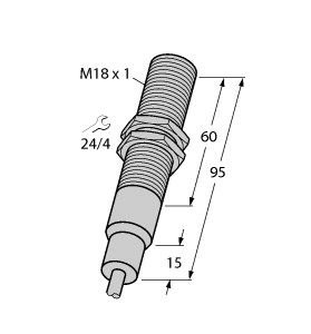 电感式传感器 BI5-EM18-AP6/S907图片