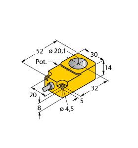 电感式传感器 BI20R-Q14-LU图片