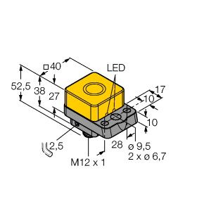 电感式传感器 NI22U-Q40-AP6X2-H1141图片