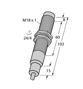 电感式传感器 NI8-EM18-AP6/S907图片