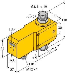 流量报警 FCI-D20A4P-LIX-H1141图片