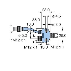 现场总线系统的附件 VB2-FKM-FKM-RSC572-1M图片