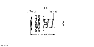 电感式传感器 BI1-EG05K-AP6X图片