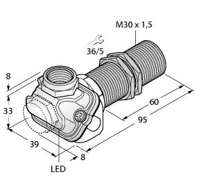 电感式传感器 BI15U-EM30WDTC-AP6X图片