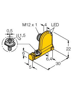 磁感应传感器 BIM-UNT-AP6X2-H1141图片