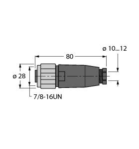 现场总线系统附件 BKV4140-0/13.5图片