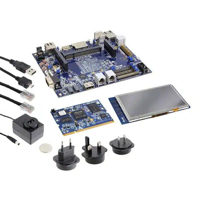 SAMA5D31 AT91SAMA5 ARM® Cortex®-A5 MCU 32-位评估板-嵌入式 ATSAMA5D31-EK图片