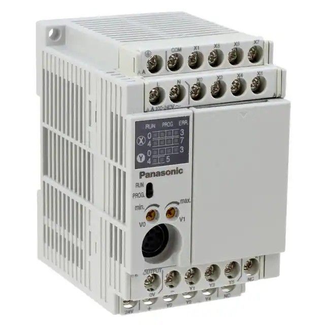 Programmable Logic Controller (PLC) Chassis Mount, DIN Rail 100 ~ 240VAC AFPX-C14P图片