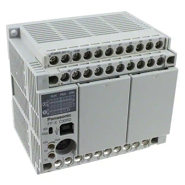 Programmable Logic Controller (PLC) Chassis Mount, DIN Rail 24VDC AFPX-C30RD图片