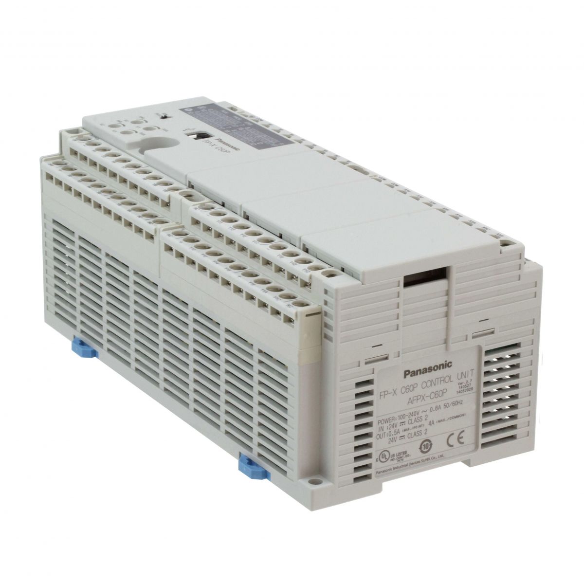 Programmable Logic Controller (PLC) Chassis Mount, DIN Rail 100 ~ 240VAC AFPX-C60P图片