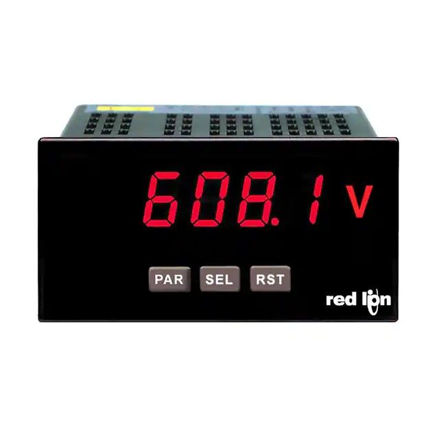 温度(RTD，类型 B，C，E，J，K，N，R，S，T) LED-红色字符显示面板安装 PAXLT0U0图片