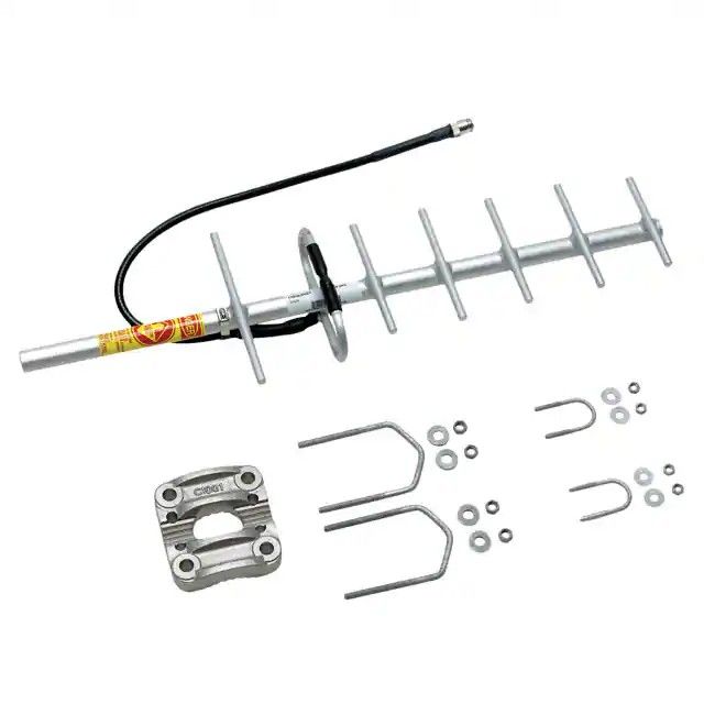 900MHz Yagi，6 元件 RF 天线 868MHz ~ 960MHz 12.15dBi N 型母头支架安装 5606614图片