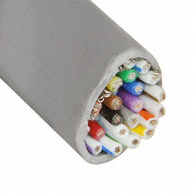 25 芯多芯线缆石板色 14 AWG 箔，编织线 100.0'(30.5m) 77238 SL005图片