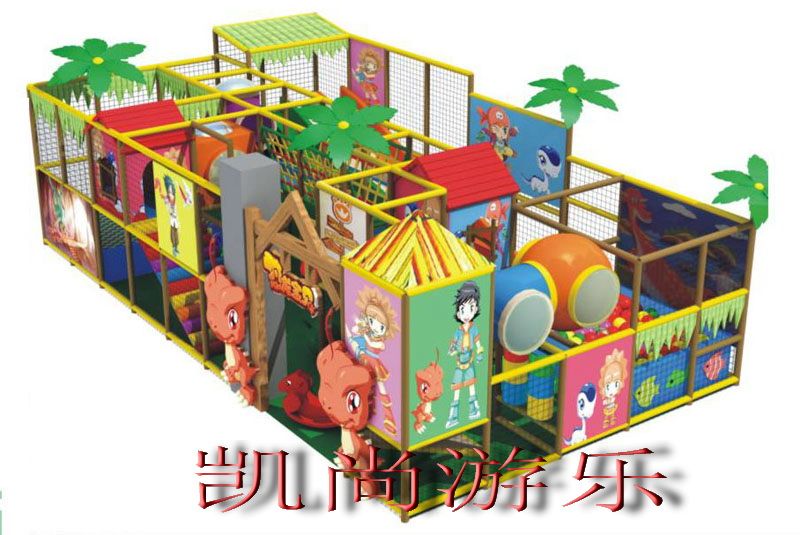 儿童游乐设备淘气堡儿童城堡儿童乐园图片