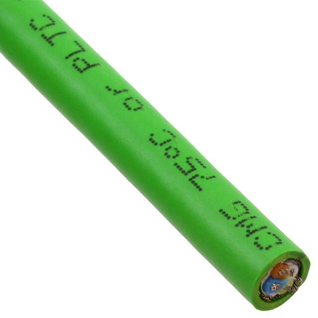 4 芯多芯线缆绿色 22 AWG 编织线 328.1'(100.0m) 1419152图片