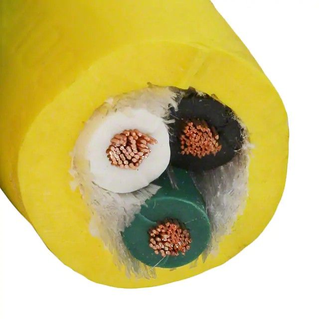 3 芯多芯线缆黄色 12 AWG-250.0'(76.2m) 89083.35.05图片
