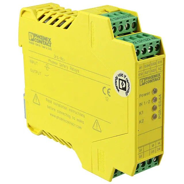 RELAY SAFETY DPST 6A 24V 2963750图片