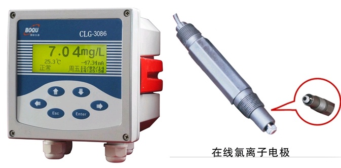 CLG-3086中文在线氯离子浓度计图片