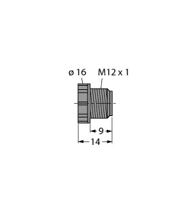 执行器/传感器电缆附件 VS-M12-BK图片