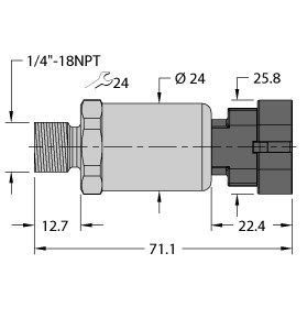 压力变送器 PT600R-2103-I2-AMPS1.5图片