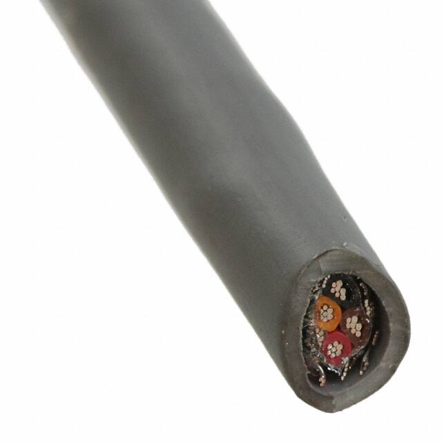 4 芯多芯线缆石板色 24 AWG 箔，编织线 100.0'(30.5m) 77201 SL005图片
