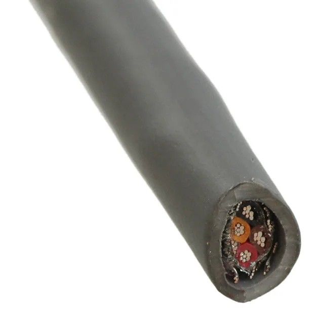 4 芯多芯线缆石板色 24 AWG 箔，编织线 1000.0'(304.8m) 77201 SL001图片