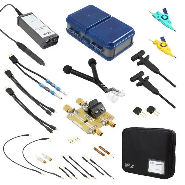 10：1 有源差分 1.5GHz 黑色示波器探头测试引线 1M 输入电阻 8V ZD1500图片