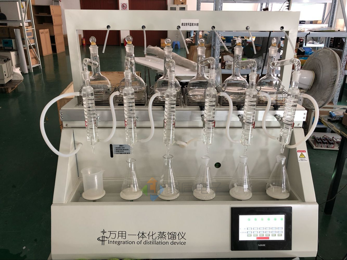挥发酚蒸馏器JTZL-8Y二氧化硫蒸馏仪图片