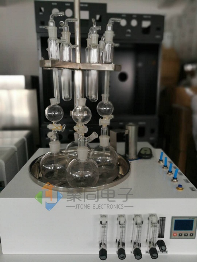 水质硫化物吹气仪JT-DCY-6SL电动升降图片