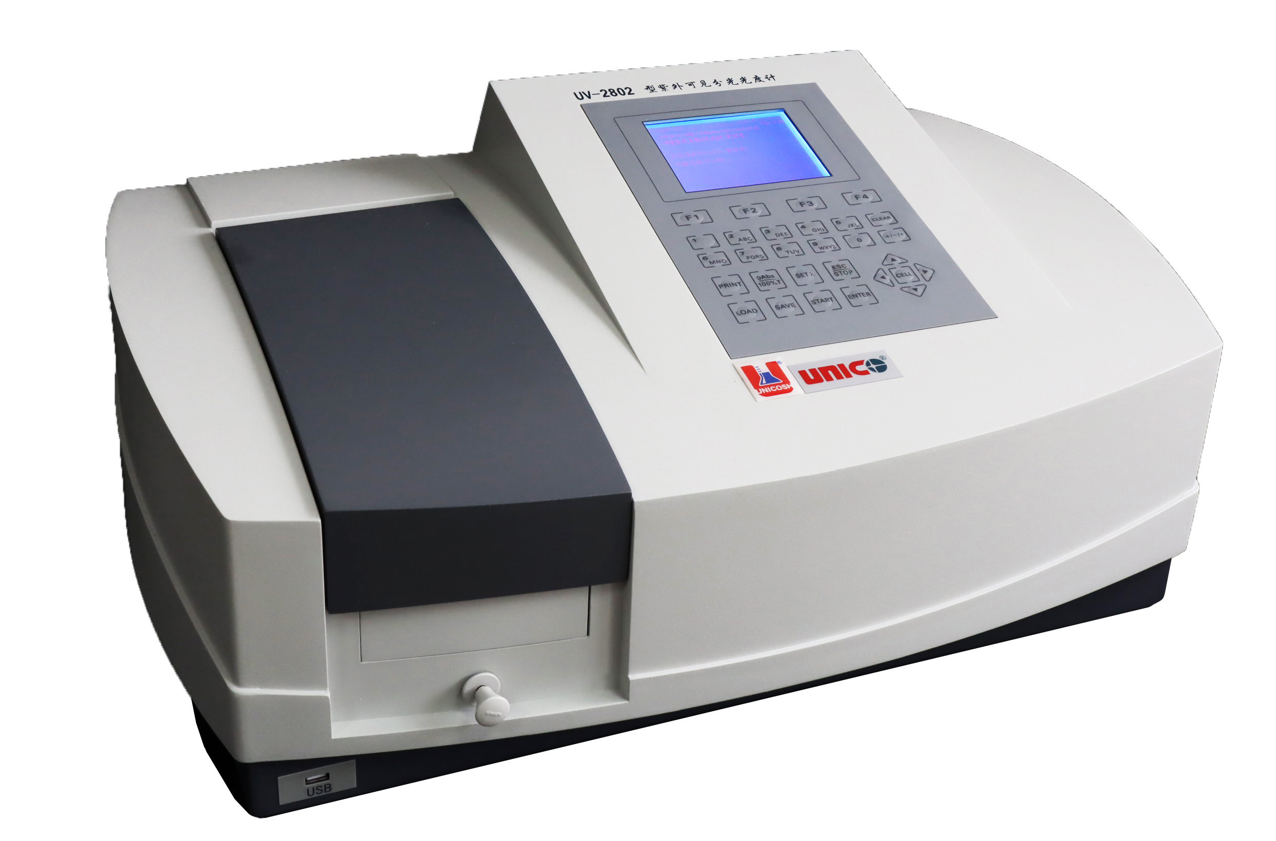 UV-2802扫描型紫外可见分光光度计（大屏幕LCD显示）图片