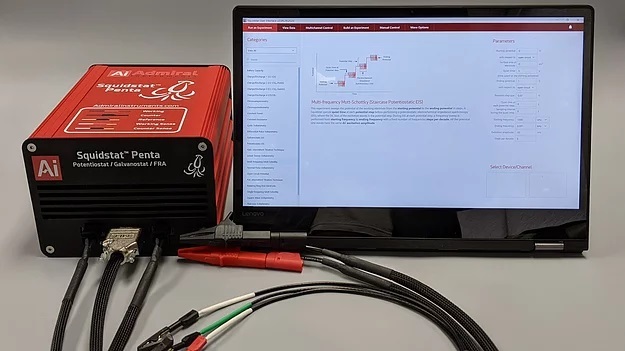 Admiral 艾德茂 squidstat Penta电化学工作站图片