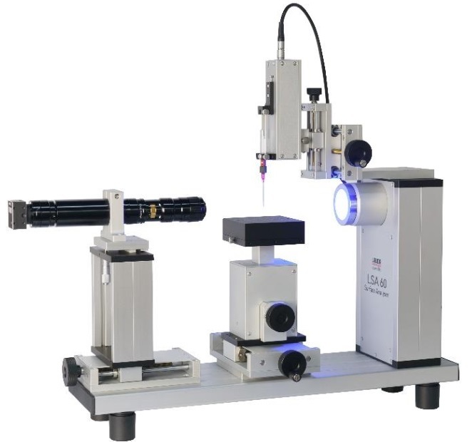 LSA60 pro 视频光学接触角测量仪，高速+电动斜板图片