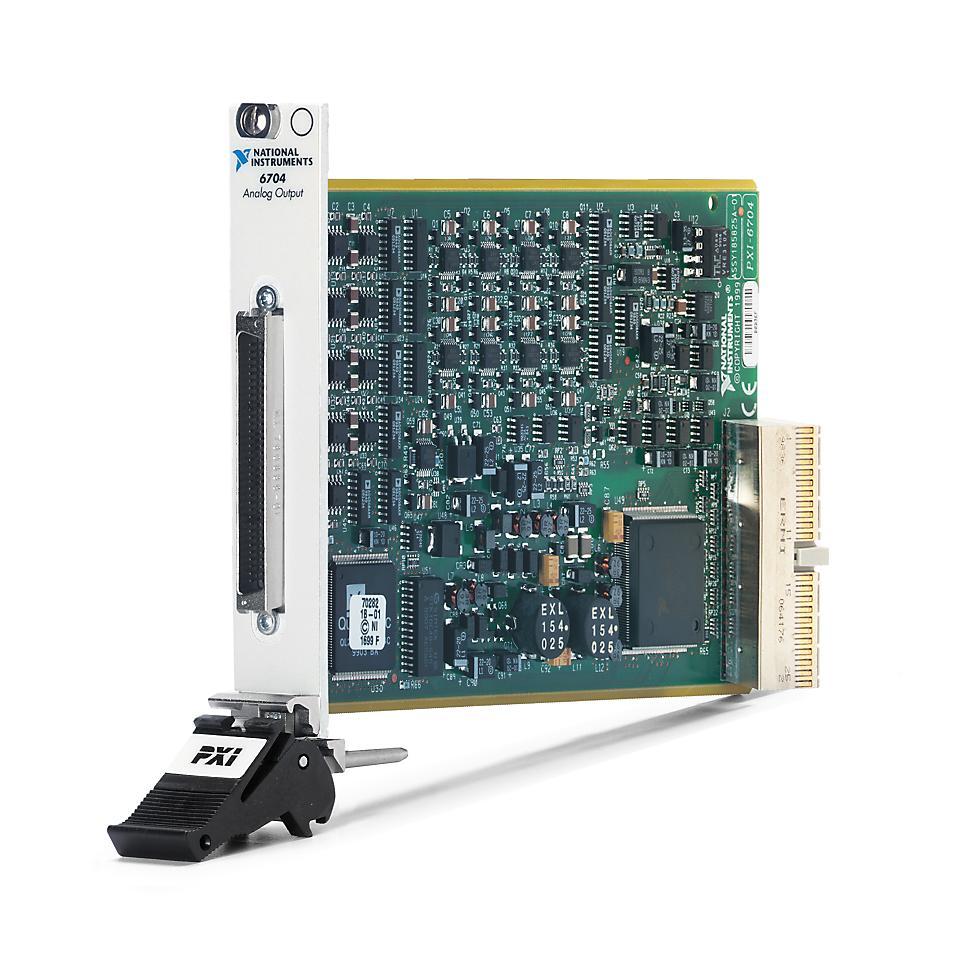 NI PXI-6704 PXI模拟输出模块图片