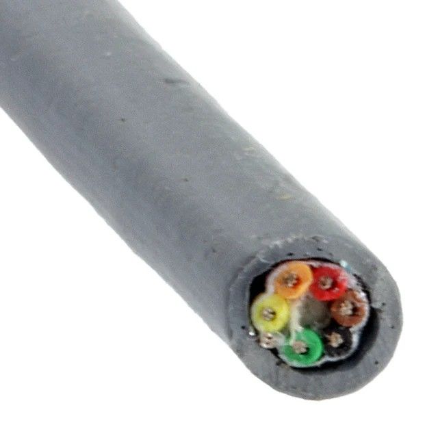 6 芯多芯线缆石板色 28AWG 箔 1000.0'(304.8m) 77155 SL001图片