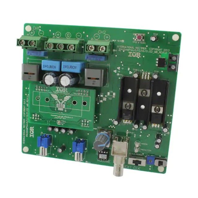 IR4322 series 2 通道(立体声) Output D 类评估板-音频放大器 IRAUDAMP22图片