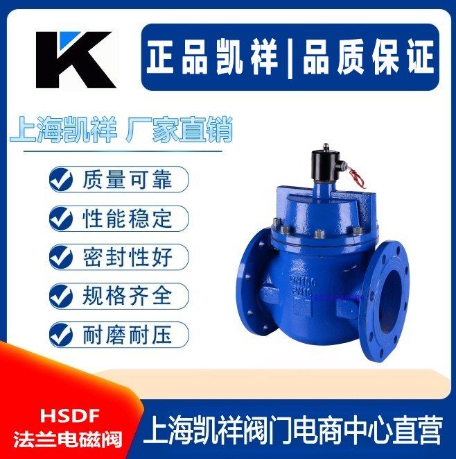 HSDF法兰电磁阀图片