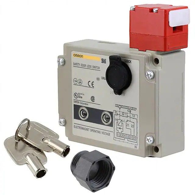 开关 DPST-NC(DB)+ SPST-NC(DB)底座安装 D4BL-4DRA-A-NPT图片