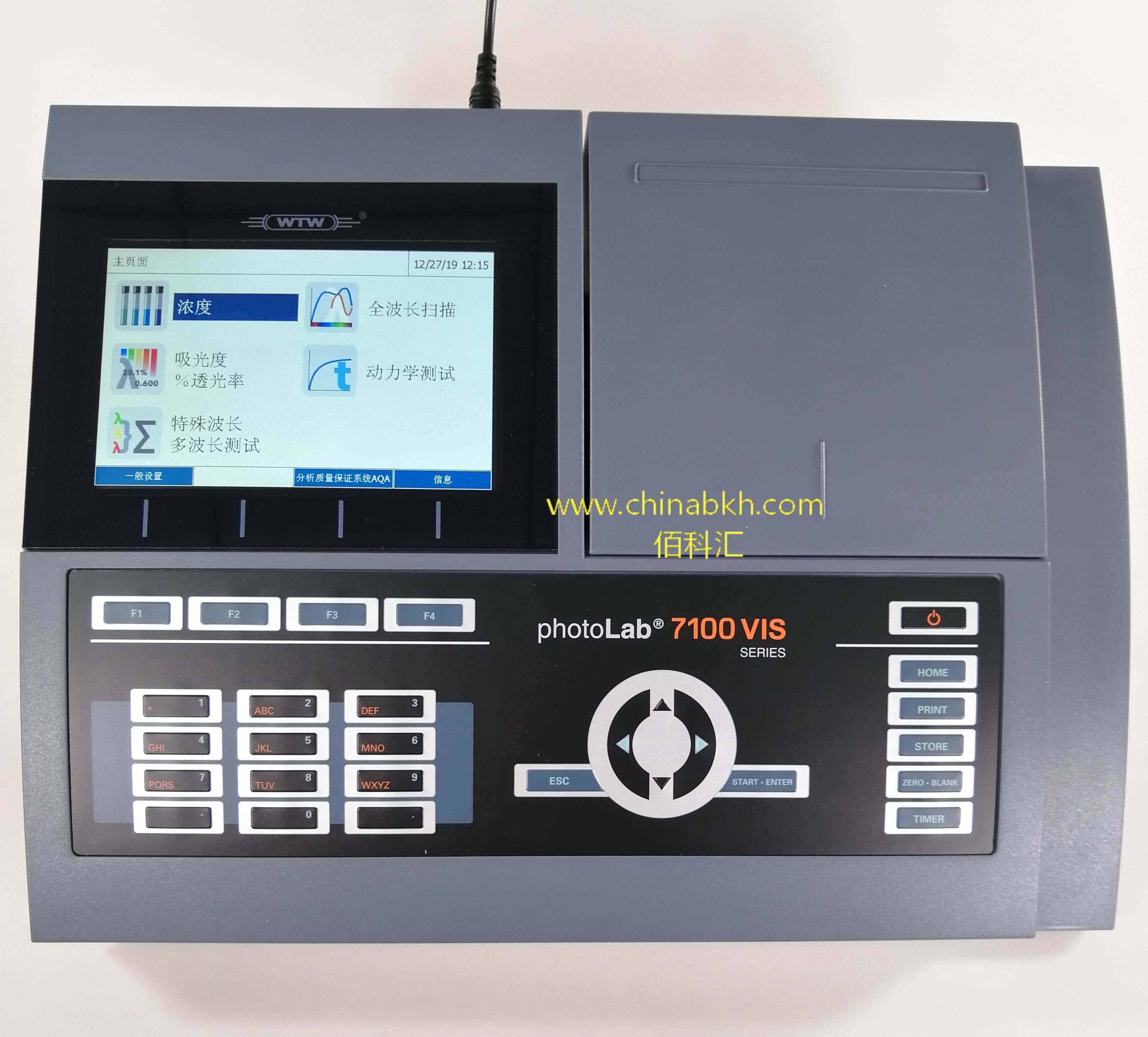 WTW photoLab 7100 VIS可见分光光度计图片