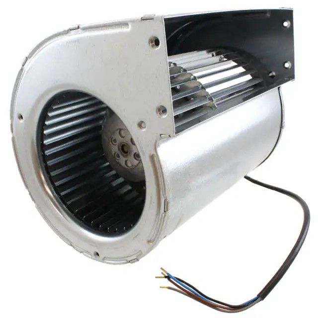 风扇离心式鼓风机 230VAC 矩形/圆形-170.5mm 长 x 180mm 高滚珠 353.0 CFM(9.88m³/min) 4 引线 D2E133-AM47-94图片