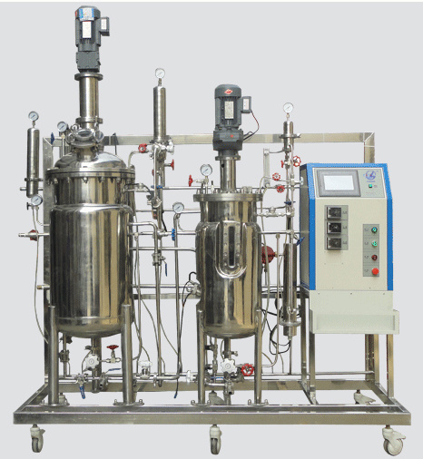 FC-ZN-20-200L智能型液体二级发酵罐图片