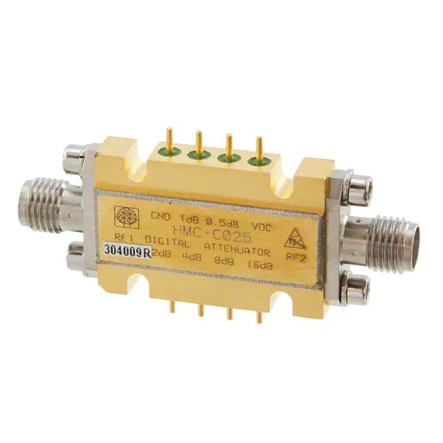 RF 衰减器 0.5dB ~ 31.5dB 0Hz ~ 13GHz 50 Ohms SMA 单排模块 HMC-C025图片