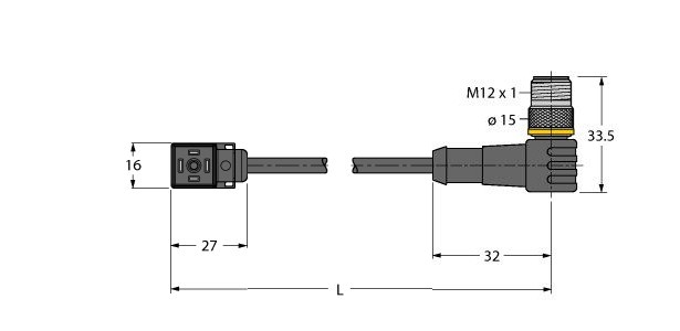 CI型 阀接插件 VC9S22-T80E-0.3-WSC5.31T/TEL图片
