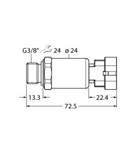 压力变送器 PT600R-2149-I2-AMPS1.5图片